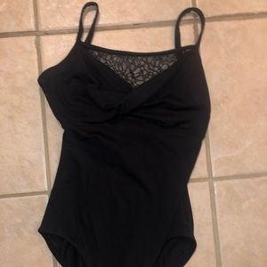 Mirella black leotard
